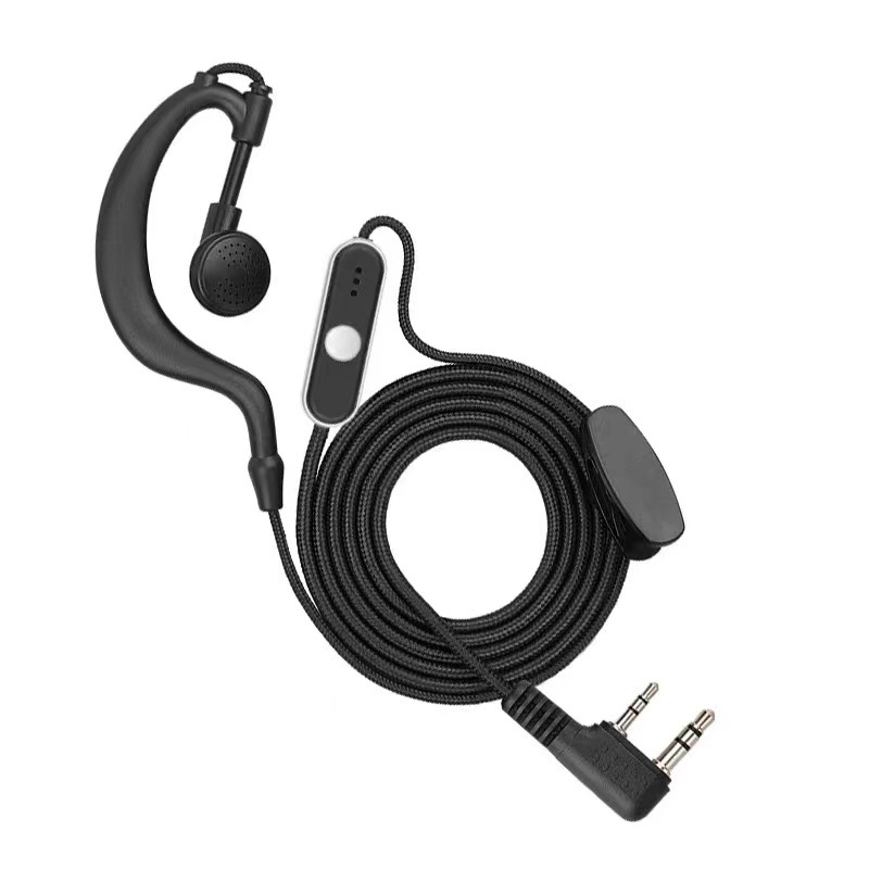 Cablu căști pentru walkie-talkie, cârlig pentru ureche, stil K-head (Fără baterie; rază până la 3 km; fără rețea)