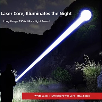 Χειρός LED φακός με εξαιρετικά φωτεινό φως, επαναφορτιζόμενος για εξωτερική χρήση, μακρύ εύρος δέσμης, μοντέλο AS-328