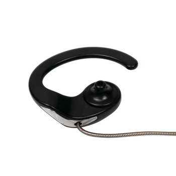 FeiXunteng Cască intercom cu agățătoare pentru ureche, design ne-in-urechi, cablu din folie de aluminiu, conector universal tip K cu o singură gaură