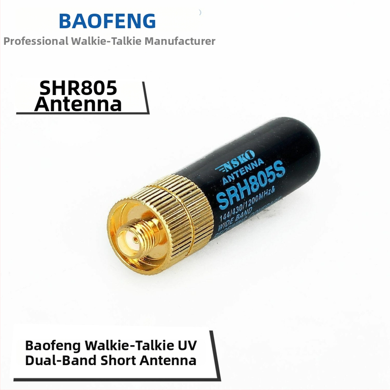 Baofeng SRH805S anténa pre ručné rádio – UV dvojsegment, dosah 1,5–3 km, bez batérií, proti rušeniu