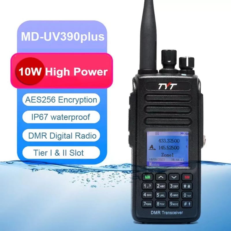 TYT prijenosna radiostanica MD358, otporna na eksplozije, 99 kanala, 4G
