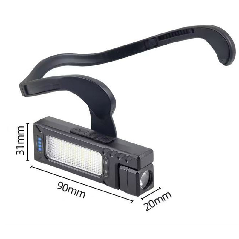 LED челна лампа със сензор, презареждаща се, 1500 mAh батерия, обхват на лъча 100-200 м, ABS корпус