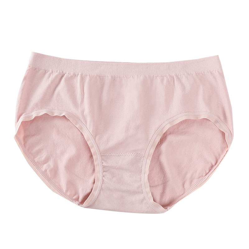 Nylon középmagasságú seamless lélegző női alsónemű, viszkóz bélésű