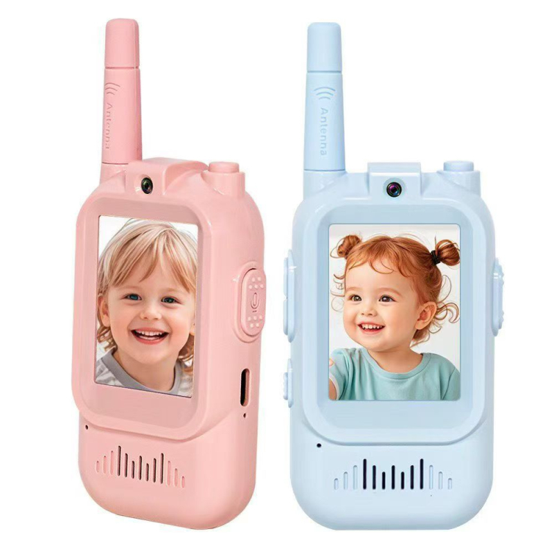 Dječji video komunikator - bežično, mini vanjski, 2.4 GHz, 1 kanal, doseg do 1.5 km, Li-ion baterija 650 mAh, zaslon, otporan na prašinu