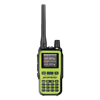 Baofeng UV-5R MINI kézibeszélő, több sávos, Type-C, 5W kimenet, 999 csatorna, elméleti hatótávolság 3–5 km, Li-Po 2200mAh akkumulátor, kijelzővel, egygombos frekvencia