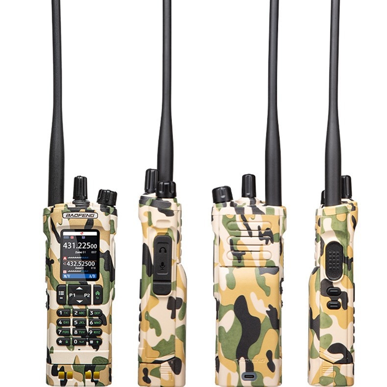 Baofeng UV-32Pro ručni radio, visoka snaga, Bluetooth programiranje frekvencija, APRS GPS, domet 3–5 km, Li-ion baterija 2500 mAh