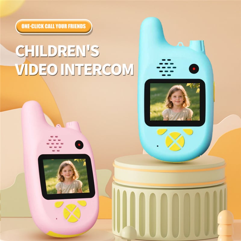 Dječji video interkom s LCD zaslonom, domet do 1,5 km, 2G mreža, litij-ionska baterija 1000 mAh