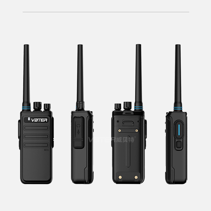 Wilbet WBT-608 Walkie-Talkie profesionalni, 400–470 MHz, 12 W, 16 kanala, domet 3–5 km, litijeva baterija 4900 mAh