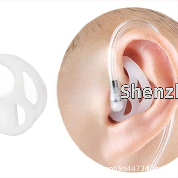 Walkie-Talkie silikónové ušné štuple doplnky, model 01, vodotesné, dosah 1,5–3 km