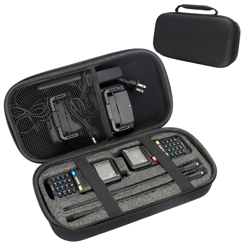 Torba za walkie-talkie Baofeng UV-21 PRO, UV-5RH i UV-9R PRO; otpornost na padove; bez baterije; teoretski domet 1,5–3 km