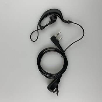 Cască Walkie-Talkie cu cârlig pentru ureche – sunet de calitate, fără baterii, anti-interferențe, rază 1.5-3 km