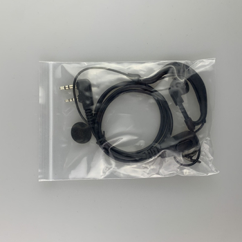 Cască Walkie-Talkie cu cârlig pentru ureche – sunet de calitate, fără baterii, anti-interferențe, rază 1.5-3 km