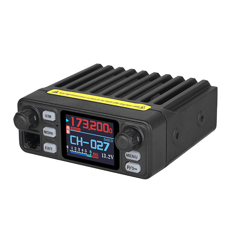 Mini automobilski radio walkie-talkie s anti-interferencijom, domet 5–10 km, bez baterija