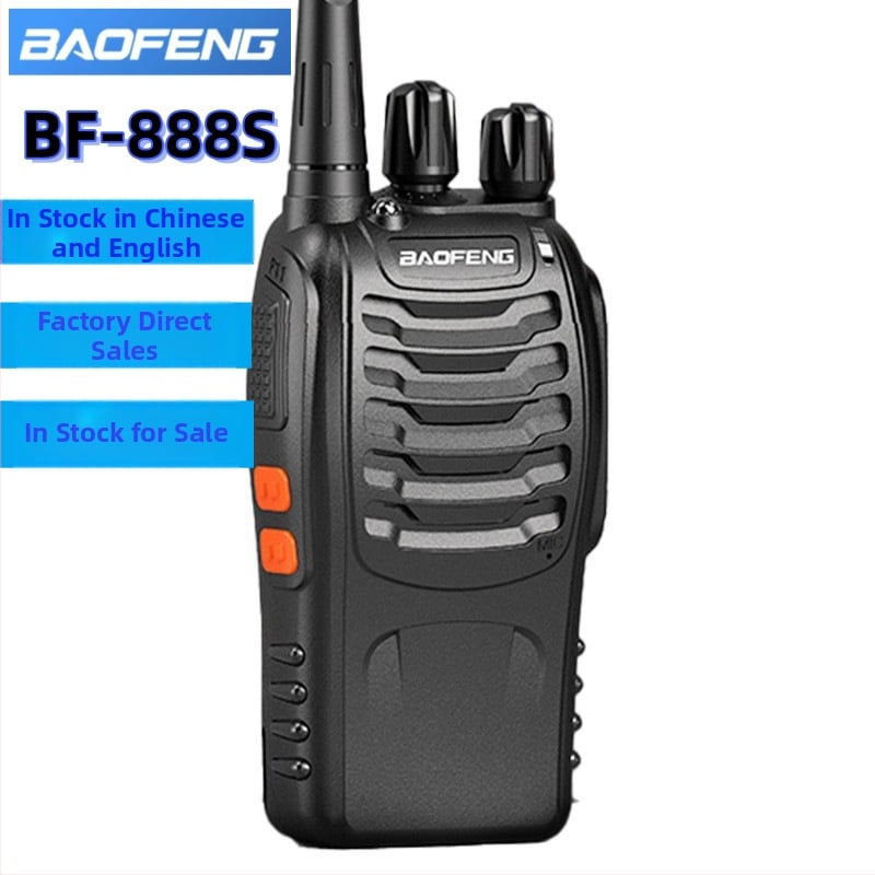 Baofeng BF-888S analógne ručné rádio, 16 kanálov, dosah až 3 km, výstupný výkon 5 W, batéria 1500 mAh, odolné voči prachu
