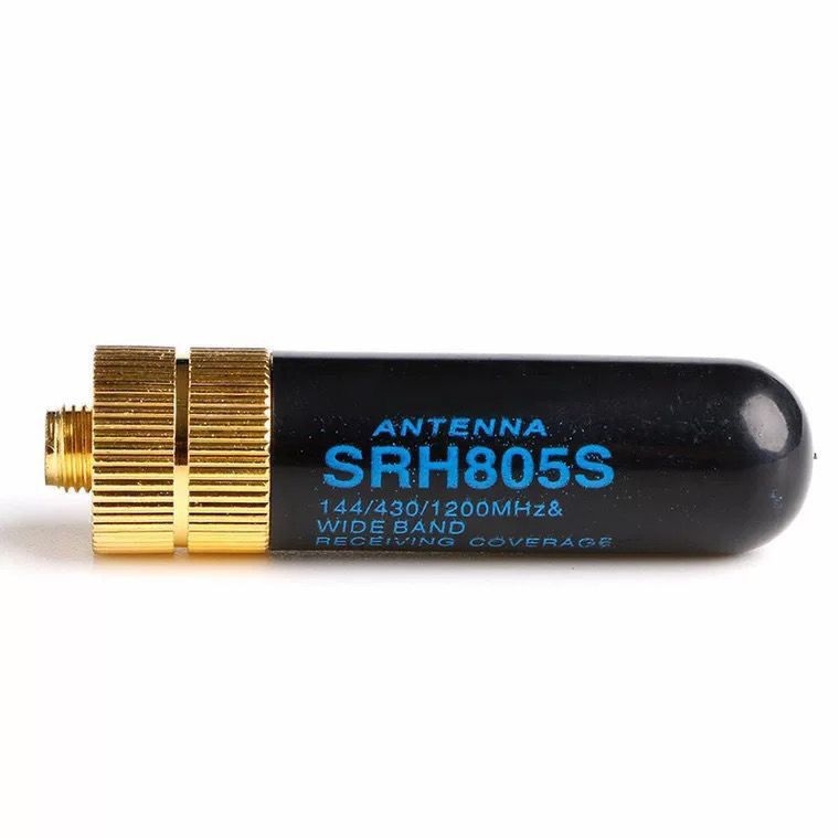 Antena pentru Baofeng SRH805S – antenă compactă pentru radio-portabil, UV dual-band, 136-174/400-520 MHz, 5-10 km, anti-interferență