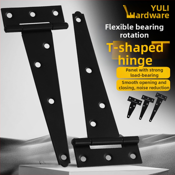 Μεντεσές Τ-σχήματος για πόρτες και φράχτες, σιδερένιος, σφράγιση, κωδικός προϊόντος 271