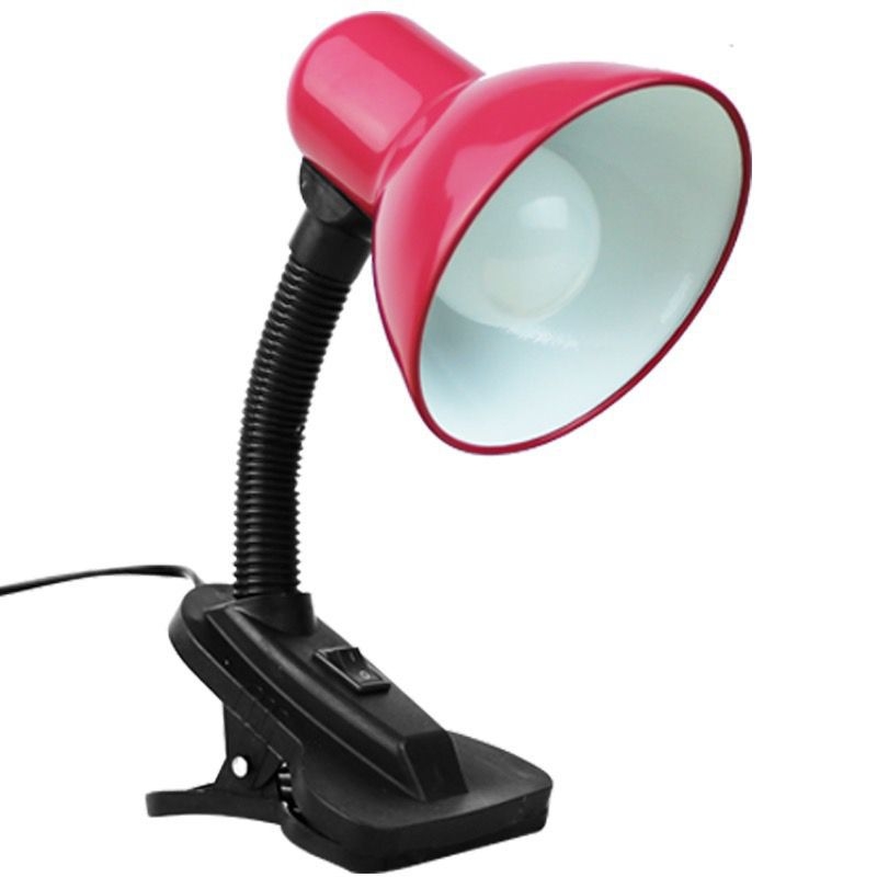 Stolna lampa s metalnim sjenilom, CRI 80–89, prekidač na tipku, napajanje iz utičnice 220V, noćna svjetiljka