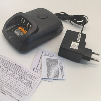Punjač za Motorola P8668I radio, držač za punjenje WPLN4226A za litijsku bateriju PMNN4454, adapter punjač, otporan na pad.