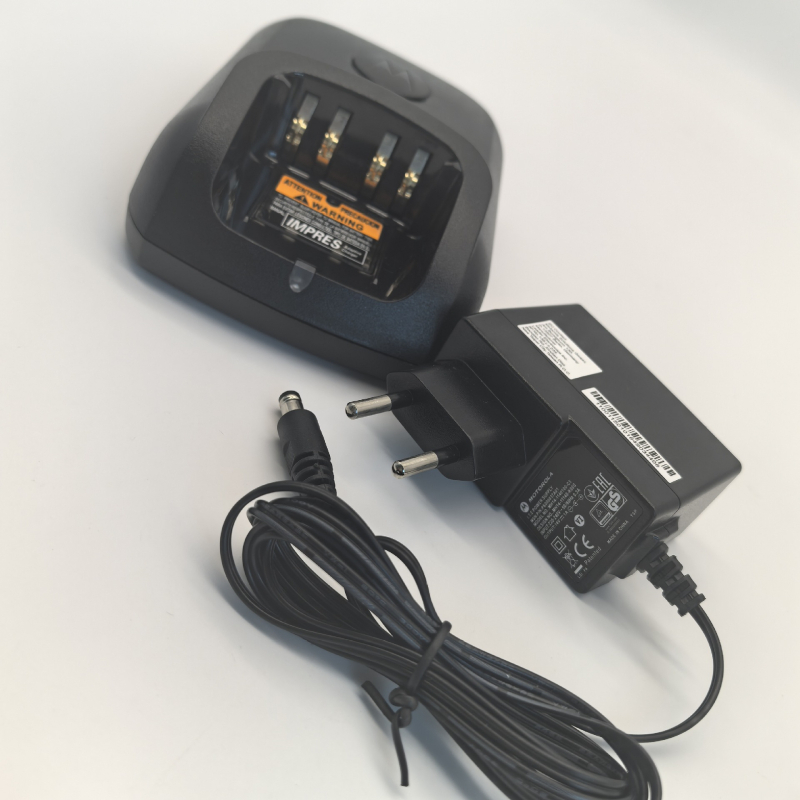 Punjač za Motorola P8668I radio, držač za punjenje WPLN4226A za litijsku bateriju PMNN4454, adapter punjač, otporan na pad.
