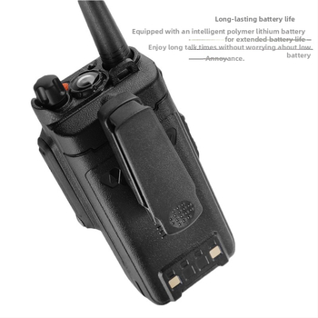 Baofeng UV-9R ručni radio, 400–470 MHz, 5 W, 16 kanala, domet do 5 km, Ni-MH baterija
