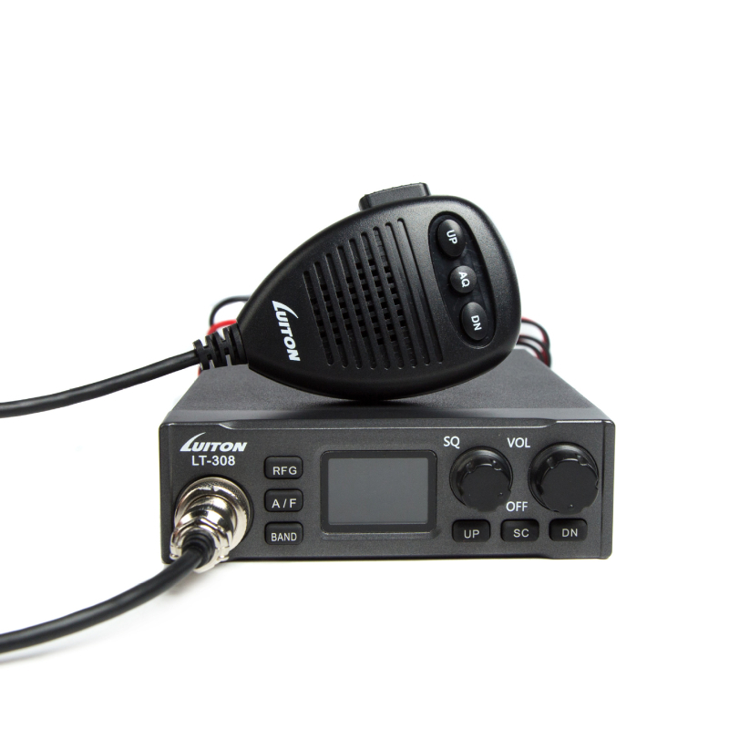 LT-308 CB radio za brod, montirano na vozilo, 27–39 MHz, domet 5–10 km, litijska baterija, otporan na prašinu