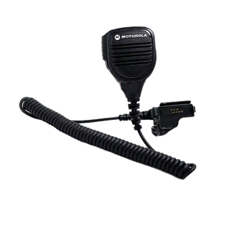 Microfon pentru handset Motorola pentru HT1000 și XTS1500/2500/3000/5000 – anti-interferență, rază 1,5–3 km