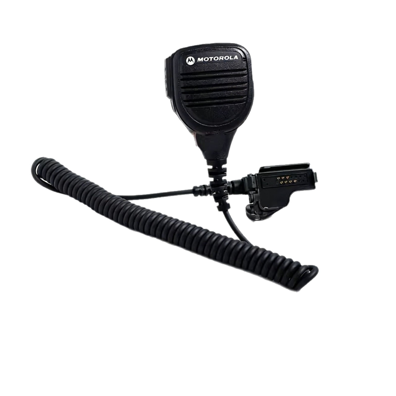 Microfon pentru handset Motorola pentru HT1000 și XTS1500/2500/3000/5000 – anti-interferență, rază 1,5–3 km