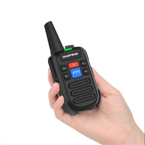 Baofeng BF-C50 Walkie-Talkie – Vanjski visokoučinkoviti interkom, domet 1,5–3 km, Li-ion baterija 1500 mAh, otporno na padanje