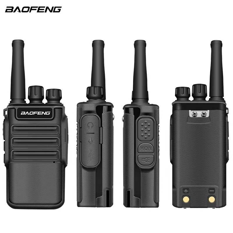 Baofeng BF-V8 vysielač, mini model, 5W, 400–470 MHz, 16 kanálov, dosah 1,5–3 km, batéria 5800 mAh, prachotesná