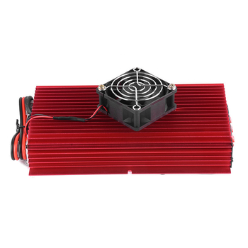 Pojačalo snage za CB radio s ventilatorom (teorijski domet 1,5–3 km; bez baterija; vodootporno; bez zaslona)