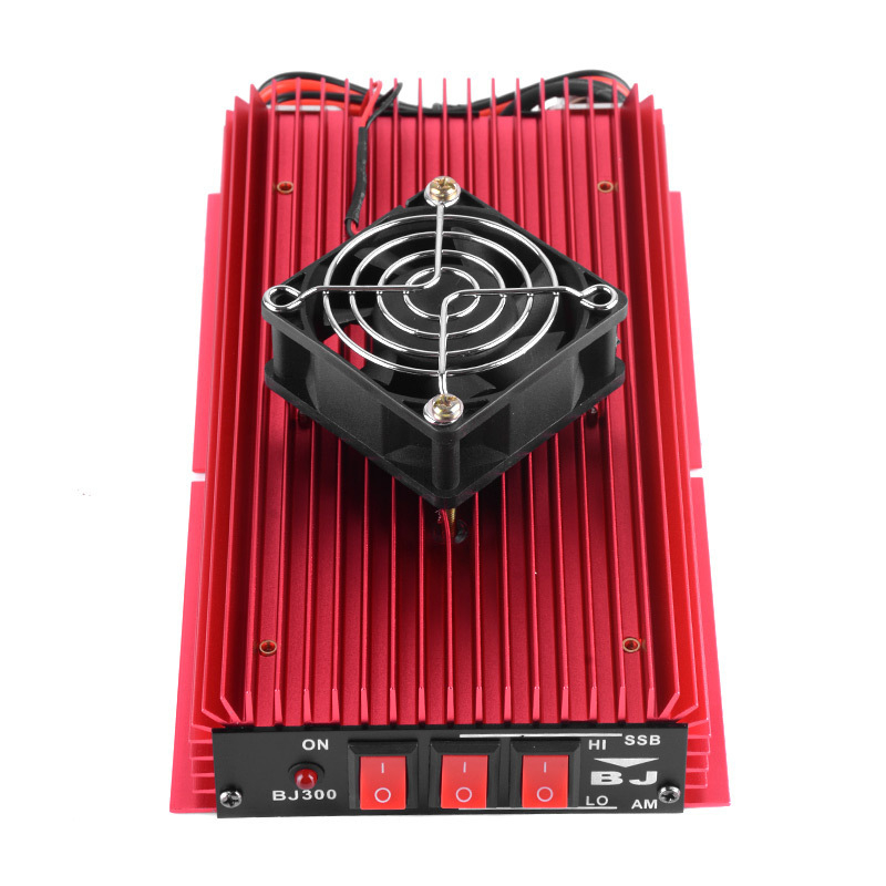 Pojačalo snage za CB radio s ventilatorom (teorijski domet 1,5–3 km; bez baterija; vodootporno; bez zaslona)