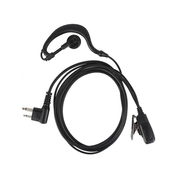 Guotong high quality interkom fejhallgató univerzális K-head fülcsakkal, bal/jobb fülhöz, akkumulátor nélkül, zajellenes, 3–5 km hatótáv, 120 cm kábel