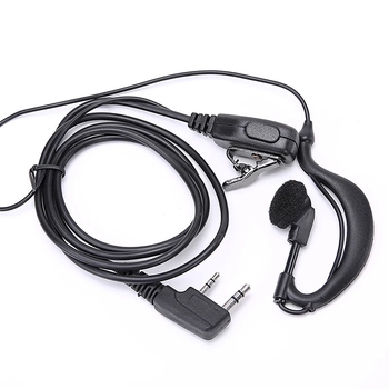 Guotong walkie-talkie headset – kényelmes, kiváló hangzás; anti-interferencia; hatótávolság 1,5–3 km; kábel 150 cm; nem igényel akkumulátort