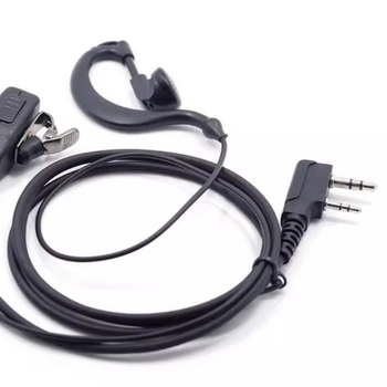 Guotong walkie-talkie headset – kényelmes, kiváló hangzás; anti-interferencia; hatótávolság 1,5–3 km; kábel 150 cm; nem igényel akkumulátort