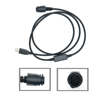 USB kabel za upis frekvencija za XPR4500, DG4100M, XTL2500, M8668 i XTL5000 — domet 10–50 km, RF izlazna snaga 1 W, bez baterije