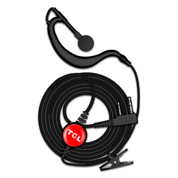 TCL fejhallgató a HT6/HT8PLUS/HT9/HT16 rádiókészülékekhez, K-head, 400–480 MHz, 5 W, 1 csatorna, 3–5 km, anti-interferencia