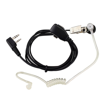 Baofeng UV-5R slušalica za radiostanicu – in-ear dizajn s kukom za uho, bez baterije, otpornost na pad