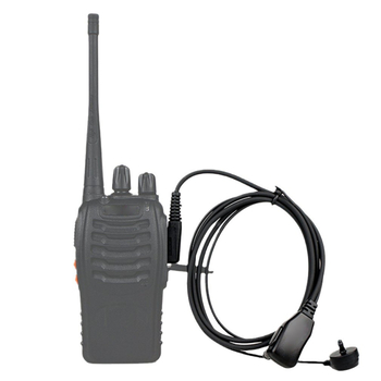 Baofeng UV-5R slušalica za radiostanicu – in-ear dizajn s kukom za uho, bez baterije, otpornost na pad