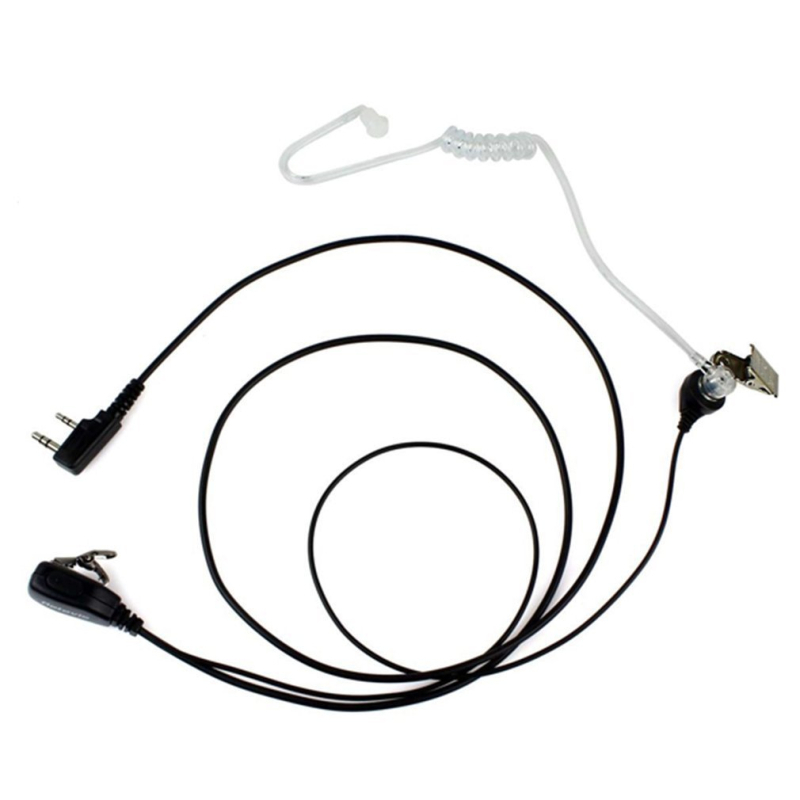 Baofeng UV-5R slušalica za radiostanicu – in-ear dizajn s kukom za uho, bez baterije, otpornost na pad