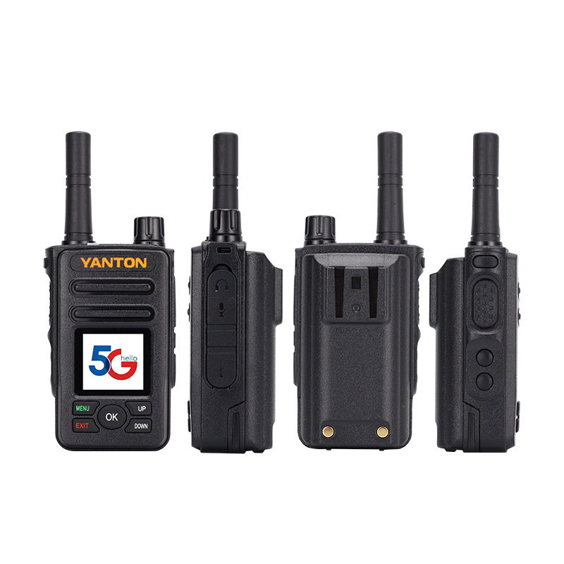Ručni bežični interkom - 50 kanala, domet iznad 50 km, 5G/4G/3G/2G mreža, litij-ionska baterija 5000 mAh