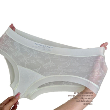 Γυναικείο εσώρουχο από νάιλον, μεσαίας μέσης, γρήγορο στέγνωμα και διαπνοή