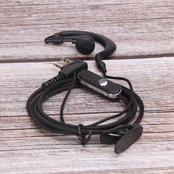Walkie-Talkie slušni kabel, fino pleten, izdržljiv, duljina 80 cm, 50 Ω impedance, protiv smetnji, bez baterije