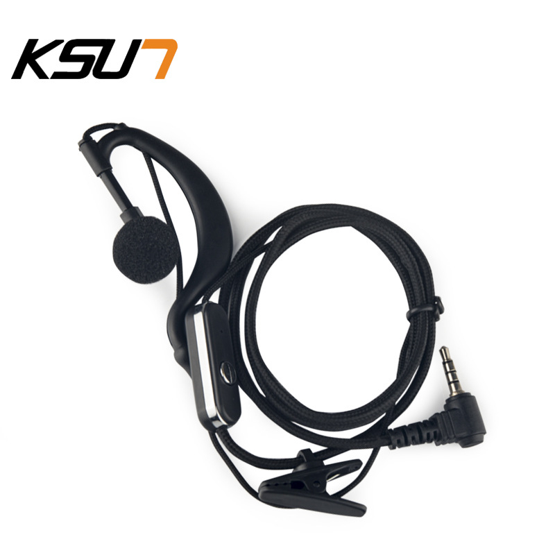 KSUNTFSI X-30-M serija slušalice za walkie-talkie, duljina kabla 10, umetanje kartice: nema