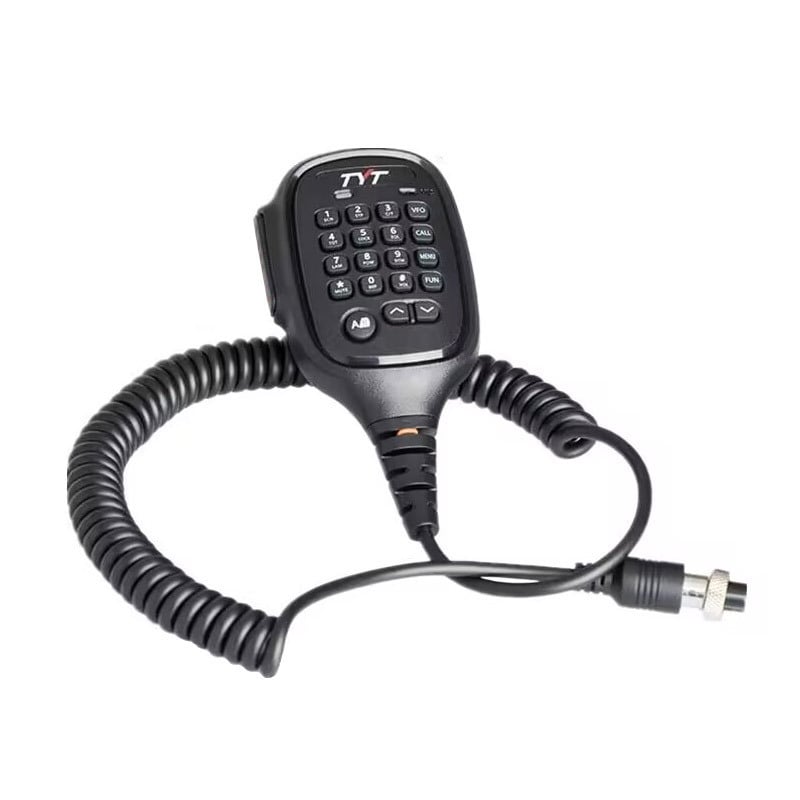Ръчен микрофон за автомобилна радиостанция TH-9800D, водоустойчив, диапазон на предаване 1,5–3 км, литиева батерия