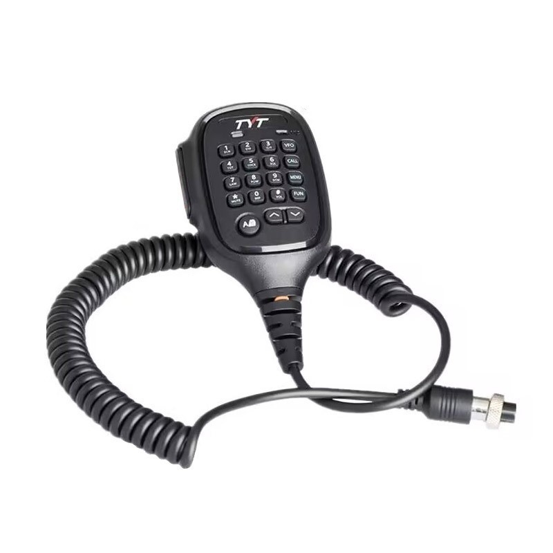 Ръчен микрофон за автомобилна радиостанция TH-9800D, водоустойчив, диапазон на предаване 1,5–3 км, литиева батерия