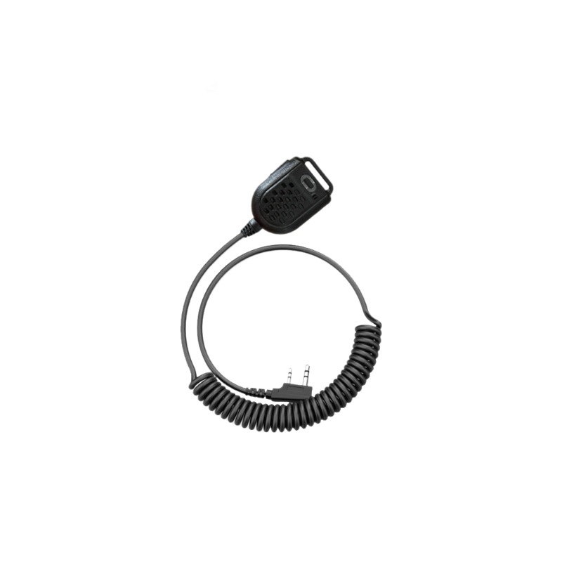 Walkie-Talkie mikrofon, ručni rameni mini K-head, domet ispod 1,5 km, impedancija 50 Ω, osjetljivost 2,5, otporan na prašinu, bez baterija