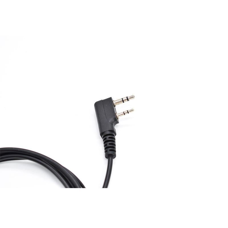 Slušalica za walkie-talkie, model K head, domet <1,5 km, kabel 1,1 m, ušni držač s protukliznim dizajnom