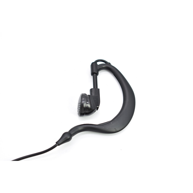Slušalica za walkie-talkie, model K head, domet <1,5 km, kabel 1,1 m, ušni držač s protukliznim dizajnom