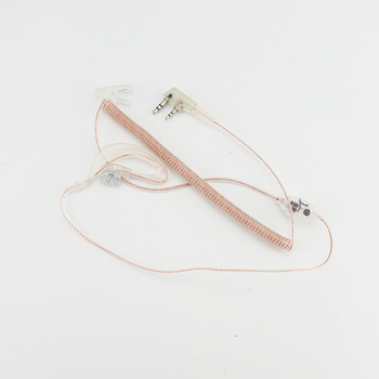Baofeng prozirni zakrivljeni headset za radio, universalna kompatibilnost, kabel 130 cm