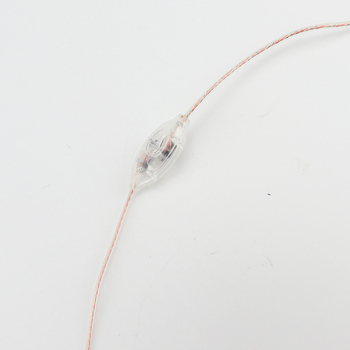Baofeng prozirni zakrivljeni headset za radio, universalna kompatibilnost, kabel 130 cm